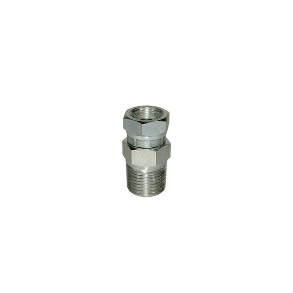 Bedford Precision Swivel Adapter 1/2in NPTm x 3/8in NPSf